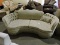 Fancy Beige Cloth Sofa / Couch - Approx. 91