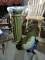 Column Pedestal and Foot Stool - Both Damaged