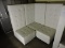 3-Piece Corner Group - Button Tufted Night Club Seating -- 4' Square Overall