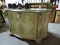 French Provincial Style Cabinet / Side Board with Glass Top