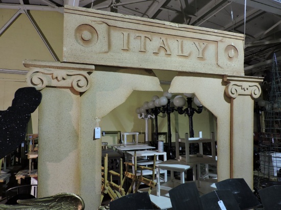 ITALY' Faux Archway -- Approx. 126" Wide X 115" Tall