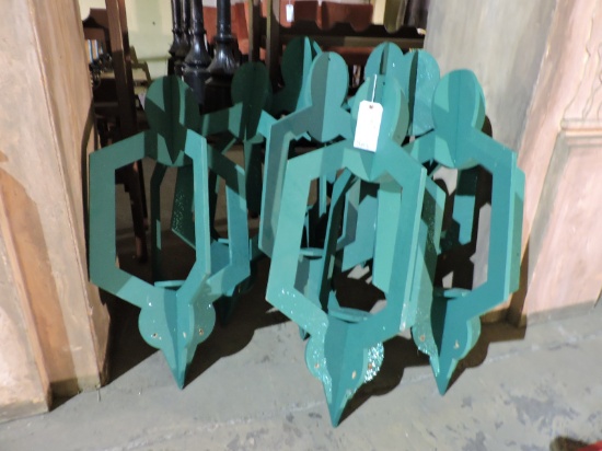 Giant Christmas Tree Ornaments -- Set of 8 - Approx 36" Tall