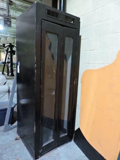 Original Vintage Wooden TELEPHONE BOOTH