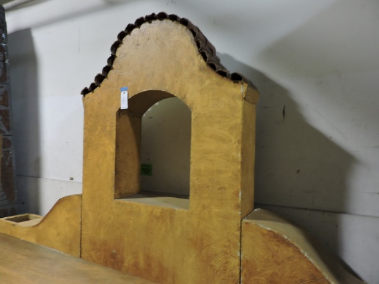 Spanish Style Hacienda Façade - Overall Approx. 147" Wide
