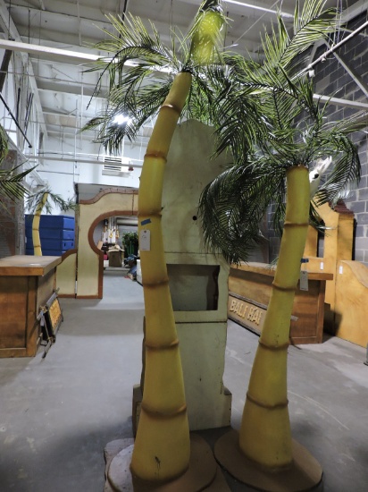 Faux Palm Tree - Fiberglass Construction