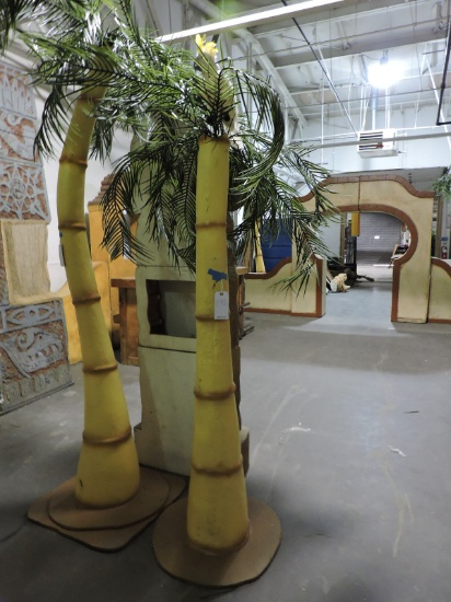 Faux Palm Tree - Fiberglass Construction - Shorter