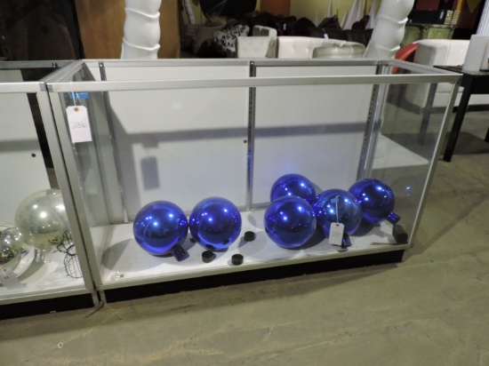 Glass Display Case - 60" Wide X 20" Deep X 30" Tall - TOP GLASS MISSING
