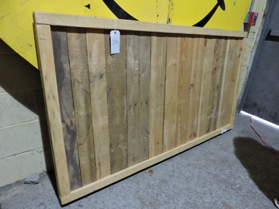 Blank Wooden Sign - Approx. 60" Wide X 40" Tall