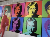 Giant JOHN LENNON - Faux Andy Warhol Print