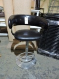 Adjustable Height Hair-Stylist Chair