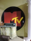 Large MTV Logo Art for Wall - 3D - Approx. 114