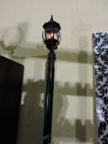 Pair of Lamp Posts -- Metal Construction - Functioning