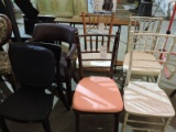 Lot of 6 Random Chairs