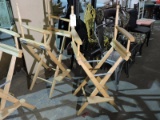 Pair of Tall Director's Chairs - just frame, no cloth