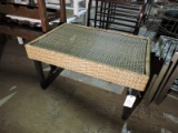 Faux Wicker Outdoor Coffee Table