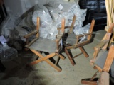 Pair of Child-Sized DIRECTORS CHAIRS - Seat Cloth / No Back Cloth