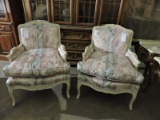 Pair of French Provincial Chairs