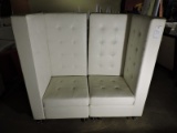 2-Piece Booth - Button Tufted Night Club Seating - 28