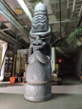 Giant Hawaiian TIKI GOD STATUE - On Wheels