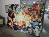 Large Piece of ABSTRACT ART - 3D - Approx. 96