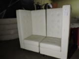2-Piece Booth - Button Tufted Night Club Seating - 28