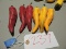 Lot of PROP CHILI PEPPERS - Approx. 6