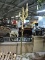 Spooky Gold Free-Standing Candelabra - Electric - Approx. 7 Feet Tall