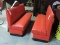 PAIR OF DINER BOOTH BENCHES -  Approx. 3' Tall X 5' Long X 2' Deep