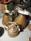 LOT OF 3 COPPER KETTLES / Various Sizes and Conditions