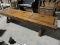 Antique Custom Bench - Made from Cannon Delivery Case