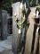 Spooky Gold Free-Standing Candelabra - Electric - Approx. 7 Feet Tall