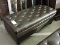 Large FAUX LEATHER TUFTED OTTOMAN - Approx. 48