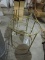 Pair of Gold Metal Side Table Frames - NO GLASS - 22