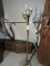Spooky Gold Free-Standing Candelabra - Electric - Approx. 7 Feet Tall