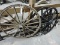 Lot of 2 Smaller & One Large WAGON WHEEL
