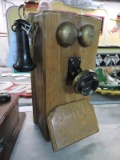 Antique Wall Mount Telephone - Circa 1898