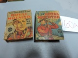 Set of 2 - BIG LITTLE BOOKS - Circa 1937 / ZANE GREY BOOKS