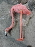 Lot of 3 Faux Stuffed Flamingos - New in Box