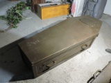 PROP COFFIN - Opens, Good Condition - Approx. 6' 8