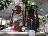 Pair of Lanterns - One is missing parts