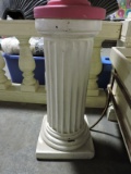 Small Greek Fluted Column Pedestal / Approx. 29