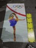 Olympic Figure Skating Vertical Banner