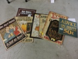 Lot of 8 NOVELTY SIGNS - See Photos