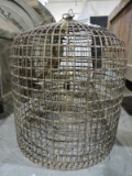 Large Rustic Style / Basket Weave Hanging Lamp