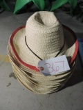 Lot of Approx. 20 Faux Straw Hats