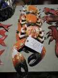 Lot of 4 Faux Crabs - Props