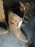 GIANT FAUX COWBOY BOOT PLANTER -- Approx. 23