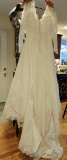 Vintage Wedding Dress - Approx. Size 4 - Excellent Condition