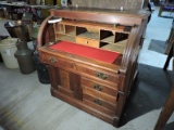 Vintage ROLL TOP DESK / HUTCH --Approx. 42