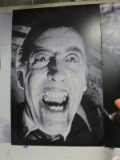 Giant Black & White CHRISTOPHER LEE as DRACULA